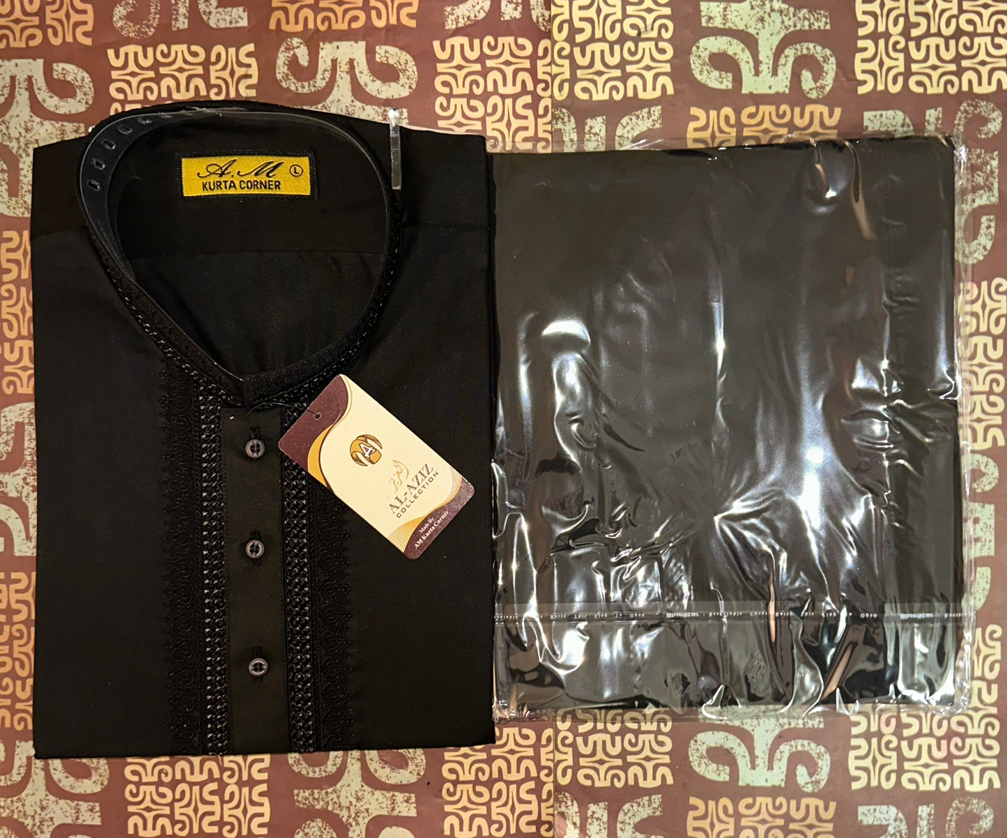 Black Classic Men's Shalwar Kameez